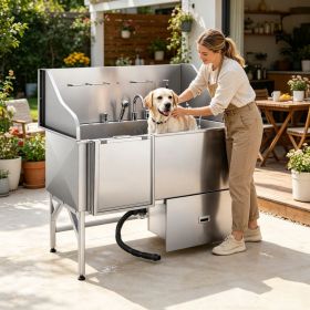 Stainless Steel Dog Washing Station (title: default title)